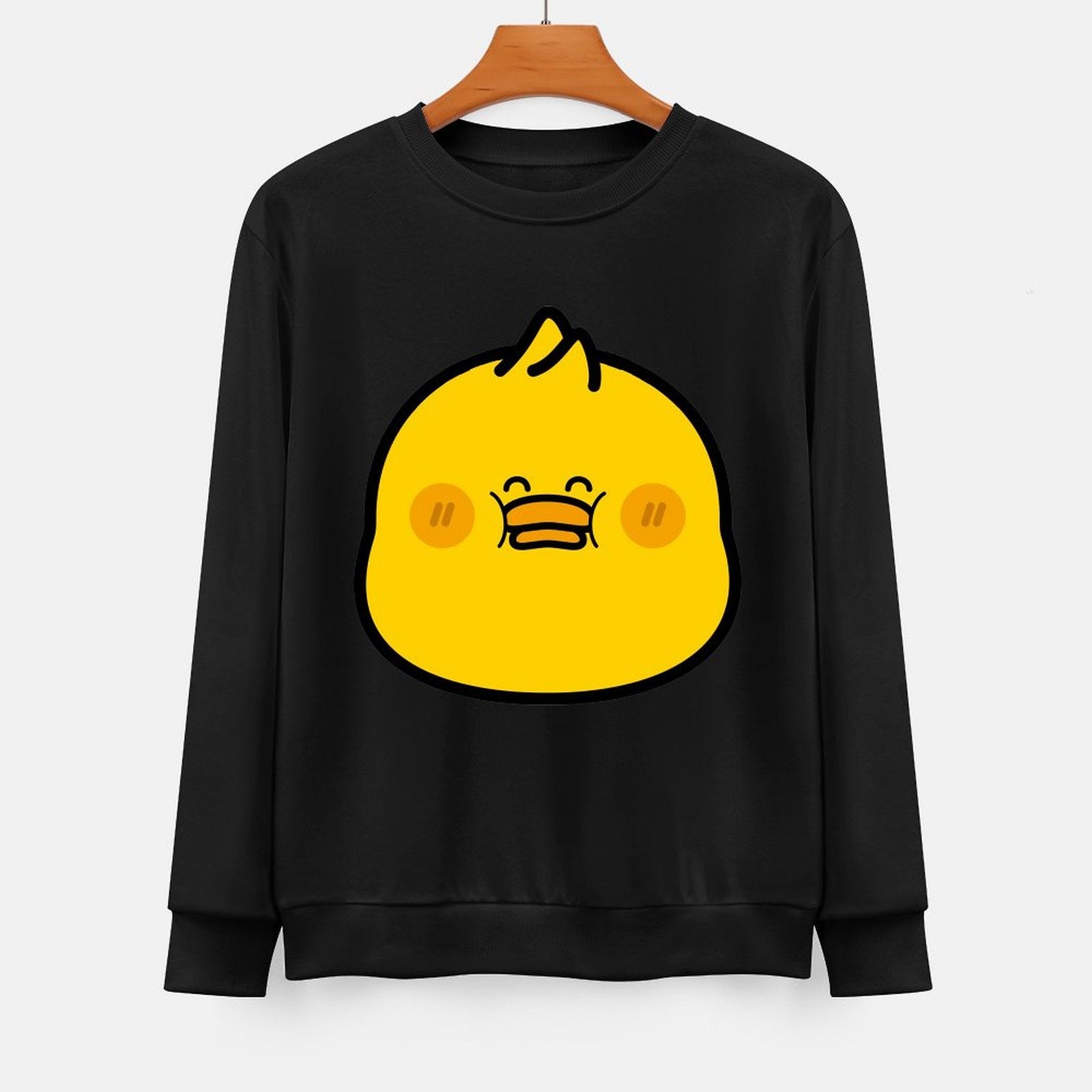 Front Patterned Long Sleeve TopMinimal ActiveWear